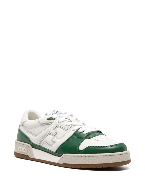 Rare Brand New FENDI X Stefano Pilati Match Sneakers - White/Green 8 US main image 4